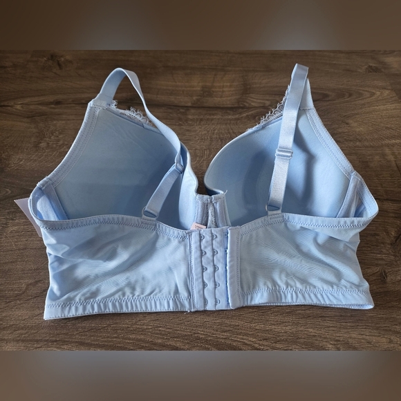 Women's lace trim lightly lined demi coverage bra size 36DD NWT - Picture 4 of 4